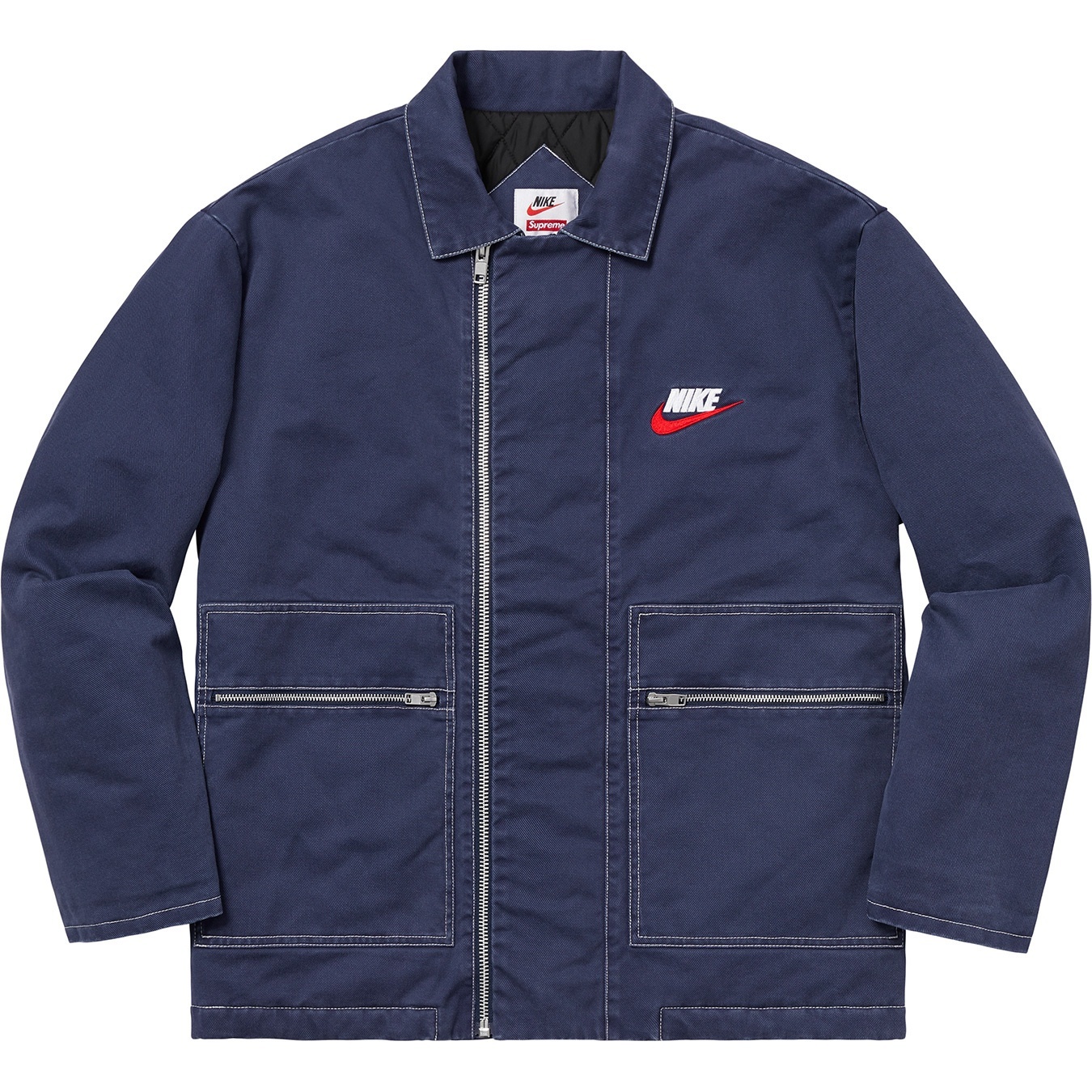Supreme®/Nike® Double Zip Quilted Work Jacket view 6
